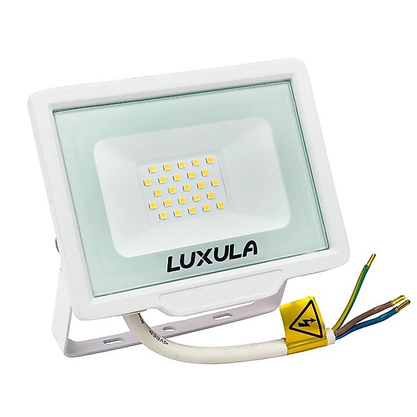 LUXULA LED Strahler 20W 2000lm Fluter 3000K Warmweiß Flutlichtstrahler Slim günstig online kaufen