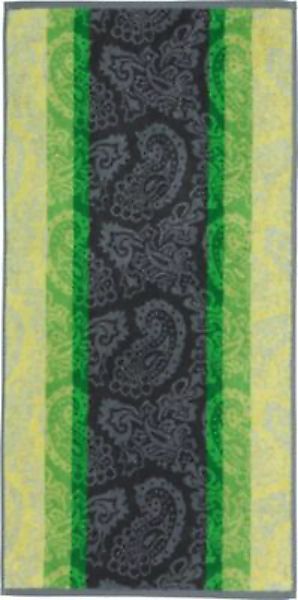 Erwin Müller "Handtuch ""Paisley"" Frottier" grün Gr. 50 x 100 günstig online kaufen