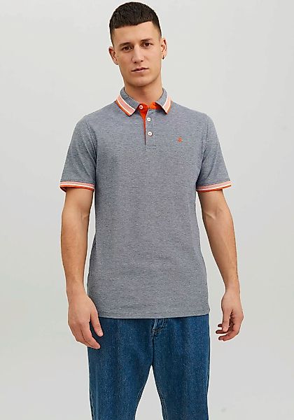 Jack & Jones Poloshirt "JJEPAULOS POLO SS NOOS", mit Logo Stickerei günstig online kaufen