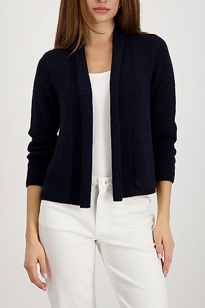 Monari Strickjacke Jacke Stricküberwurf Basic Schalkragen, Regular Fit günstig online kaufen