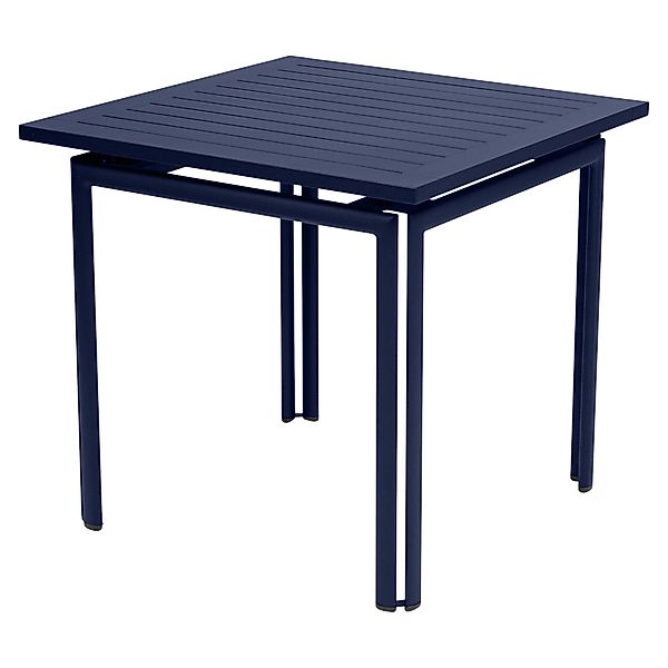 COSTA Tisch Aluminium Abyssblau 80 x 80 cm günstig online kaufen