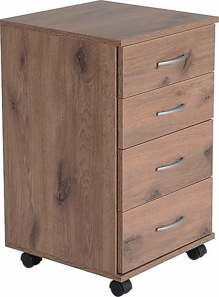 VOGL Möbelfabrik Rollcontainer »1191-1«, (1 St.) günstig online kaufen