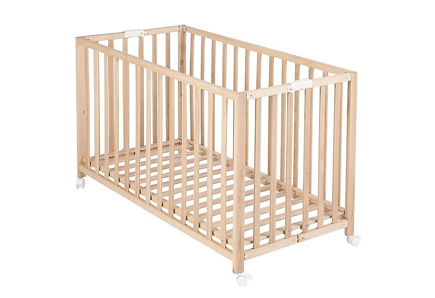 roba® Kinderbett Fold Up, Platzsparendes Gitterbett, höhenverstellbar inkl. günstig online kaufen