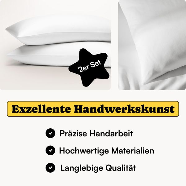 Seralino Kissenbezüge Mako Satin Kissenbezug (100% günstig online kaufen
