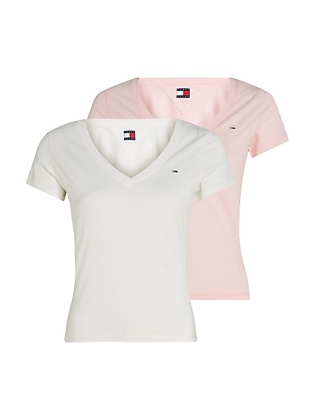 Tommy Jeans T-Shirt TJW 2PACK V-NECK günstig online kaufen