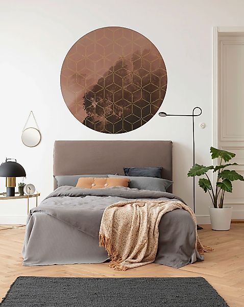 Komar Fototapete »Vlies selbstklebend - New Morning - Größe 125 x 125 cm«, günstig online kaufen