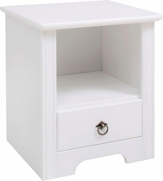 Home affaire Nachtkonsole "Hugo" Nachttisch mit 1 Schublade, aus massiver K günstig online kaufen