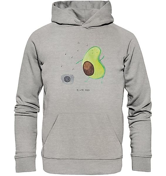 Mr. & Mrs. Panda Hoodie Avocado Tanzen Größe XL - Heather Grey - Geschenk, günstig online kaufen