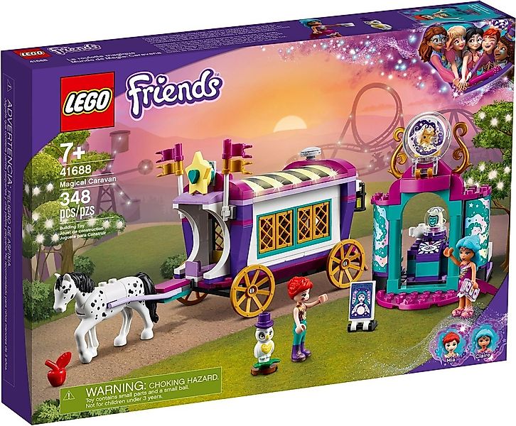 LEGO® LEGO® Friends 41688 Magischer Wohnwagen Konstruktionsspielsteine, (34 günstig online kaufen
