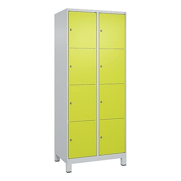 C+P Garderobenschrank Fächerschrank Classic Plus, 4 Fächer übereinander, Ab günstig online kaufen