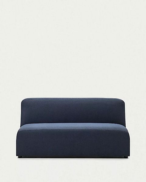 Natur24 Sofa 2-Sitzer-Modul Neom 150x 78 x 89 cm Blau Sitzgelegenheit Modul günstig online kaufen