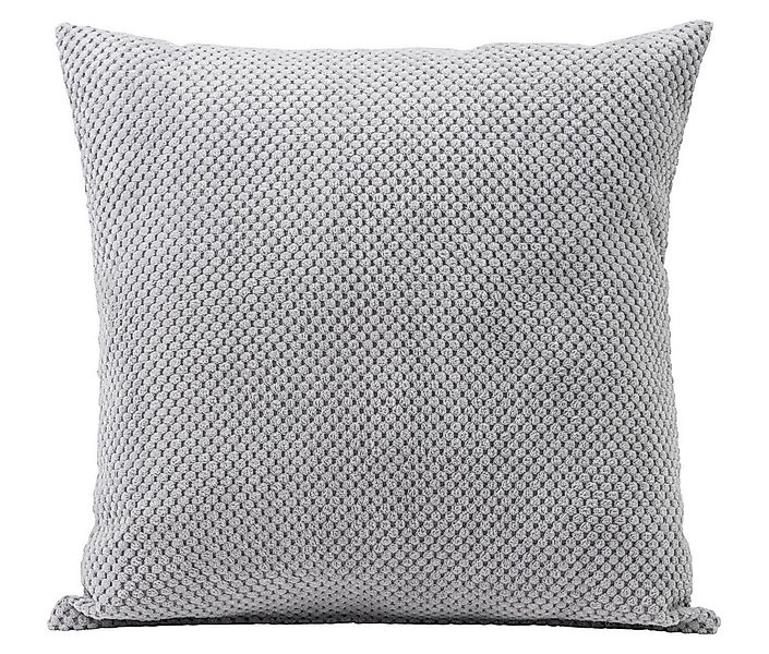 Gözze Kissenhülle SVEN, Silbergrau, Polyester, Bubbleoptik, (1 Stück), 50 x günstig online kaufen