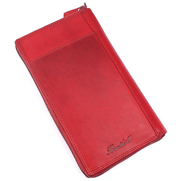 Benthill Brieftasche Echt Leder Reisebrieftasche Dokumententasche günstig online kaufen