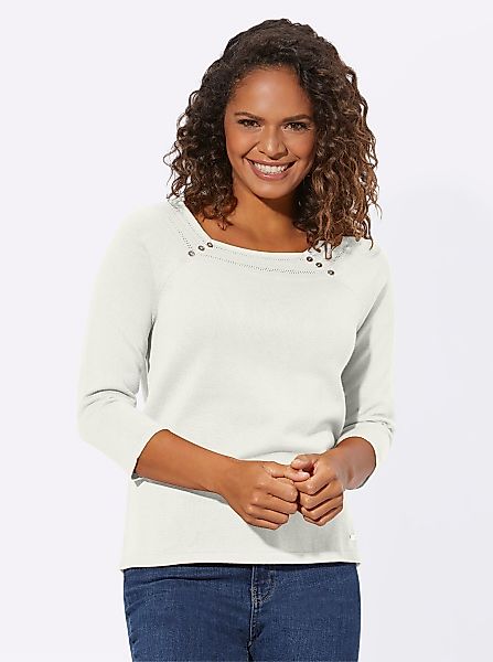 Witt Strickpullover 3/4 Arm-Pullover günstig online kaufen