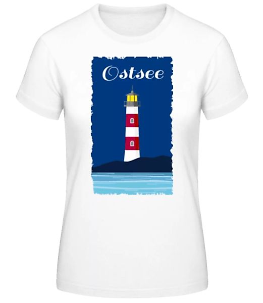 Ostsee Leuchtturm · Frauen Basic T-Shirt günstig online kaufen