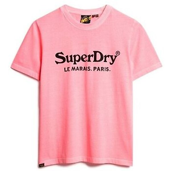 Superdry  T-Shirt T-shirt décontracté femme  Metallic Venue günstig online kaufen