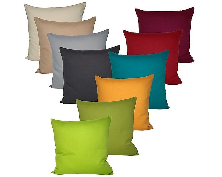 beties Kissenbezug Farbenspiel, (1 Stück), ca. 40x40 cm Kissenhülle Dekokis günstig online kaufen