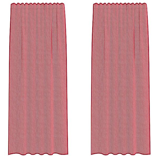 vidaXL Vorhang Voile Vorhänge mit Schlaufen günstig online kaufen
