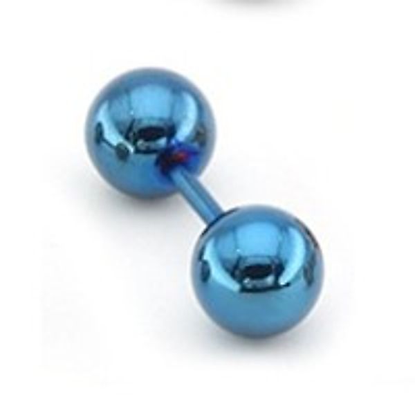 Ohrstecker Ball Duo Blau günstig online kaufen