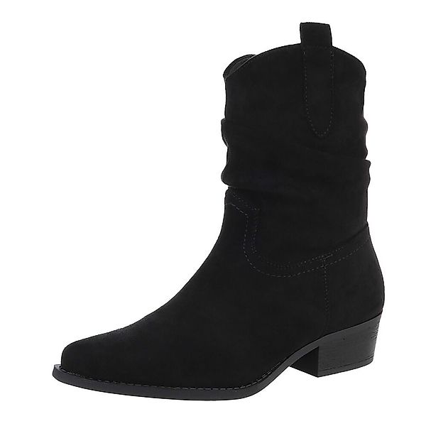 Ital-Design Damen Cowboyboots Western Stiefelette (87531839) günstig online kaufen