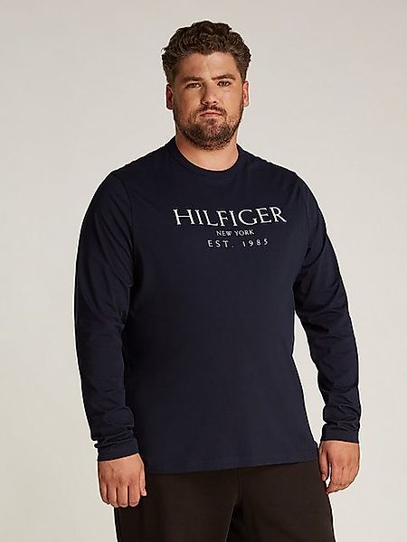 Tommy Hilfiger Big & Tall Longsleeve BT-BIG HILFIGER LS TEE-B mit großem Pr günstig online kaufen