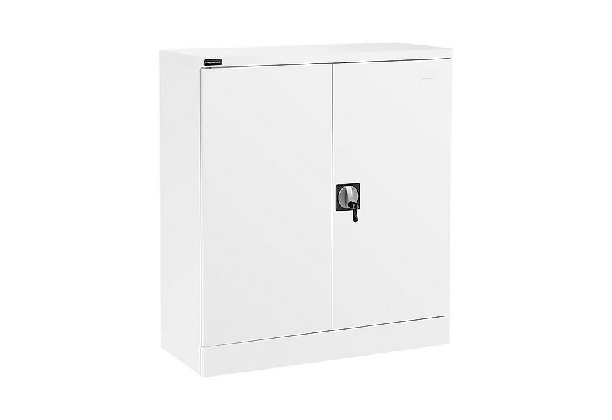 Fromm&Starck Aktenschrank Metallschrank 102cm Mehrzweckschrank weiß abschli günstig online kaufen
