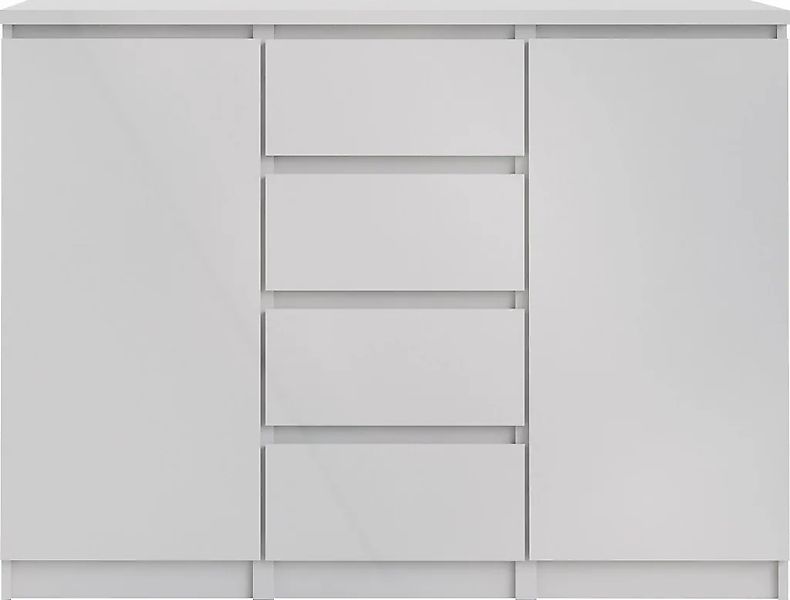 INOSIGN Kommode "Naia, Sideboard, 4 Schubladen, 2 Türen, Aufbewahrung, grif günstig online kaufen