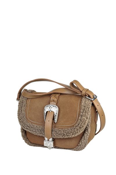 COLLEZIONE ALESSANDRO Umhängetasche "Cowgirl" im Western Style mit Teddy-Fe günstig online kaufen