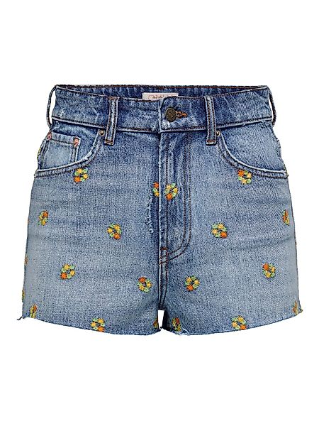 ONLY Jeansshorts Robyn (1-tlg) Stickerei günstig online kaufen