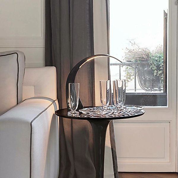 Kartell LED-Tischlampe Taj Mini, schwarz, 32 cm, Kunststoff günstig online kaufen