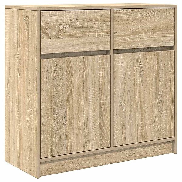 vidaXL Sideboard Sideboard mit Schublade Sonoma-Eiche günstig online kaufen