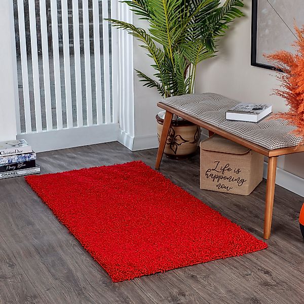 Livabliss Hochflor-Teppich »BORACAY« rechteckig 37 mm Höhe Flauschig, Langf günstig online kaufen