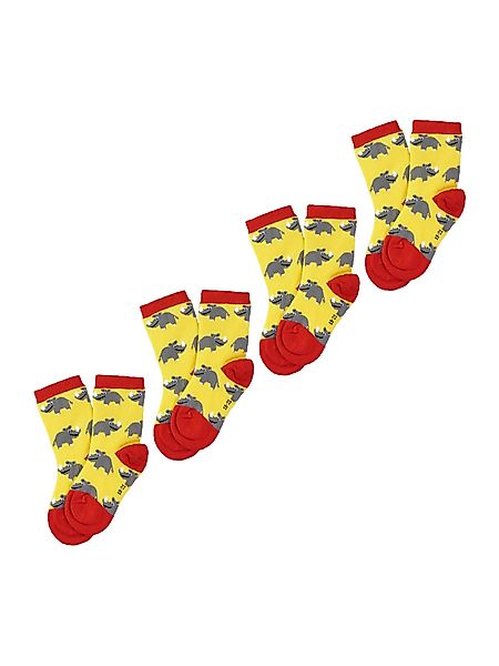 UnaBux Freizeitsocken Prints (4-Paar) Motive Bunt günstig online kaufen