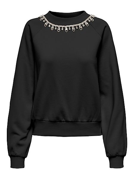 ONLY Sweatshirt ONLJETT L/S O-NECK EMB. günstig online kaufen