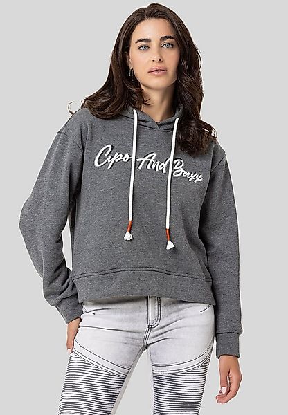 Cipo & Baxx Sweatshirt SWEATSHIRT (1-tlg) ein sportlich-lässiges Kleidungss günstig online kaufen