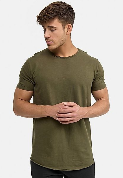 Indicode T-Shirt Herren Willbur Tee Shirt Tee Herrenshirt mit Rundhalsaussc günstig online kaufen