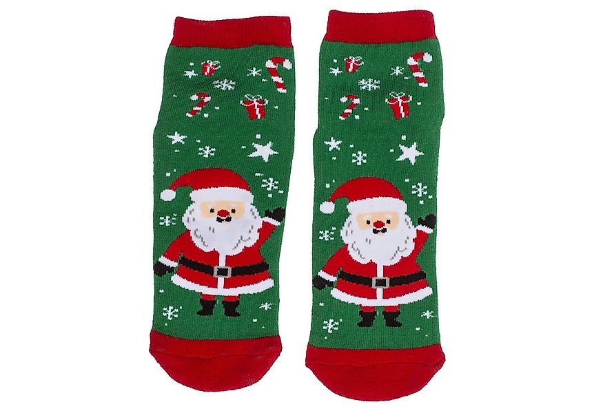 Out of the Blue ABS-Socken Merry X-Mas Weihnachts Socken mit rutschfester A günstig online kaufen