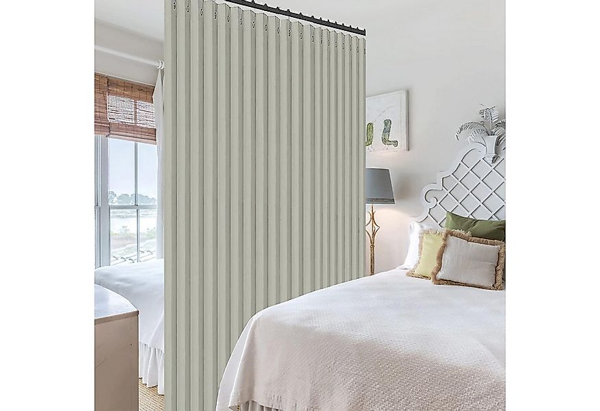 BTTO V&G Gardine Raumtrenner Hängend Raumteiler Gardinen Vorhang mit Haken, günstig online kaufen