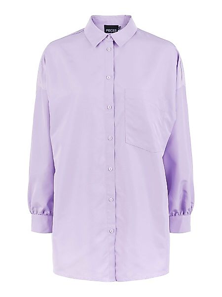 PIECES Pcchrilina Hemd Damen Violett günstig online kaufen