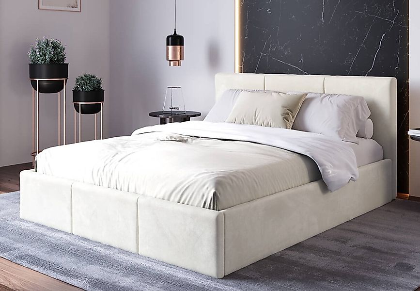 Home Collective Polsterbett Stauraumbett 120x200, 140x200, günstig online kaufen