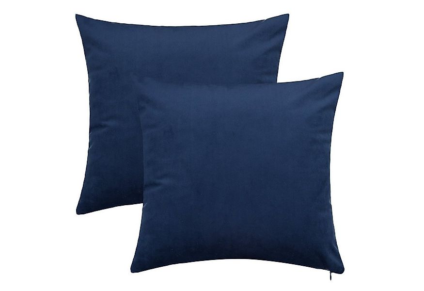 BARBONS Kissenbezug Stilvolle Kissenbezüge aus samtigem Stoff, Kissenhülle, günstig online kaufen