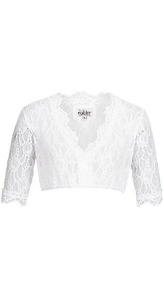 Nübler Dirndlbluse Dirndlbluse 3/4 Arm Laura in Weiß von Nübler Größe 32 günstig online kaufen