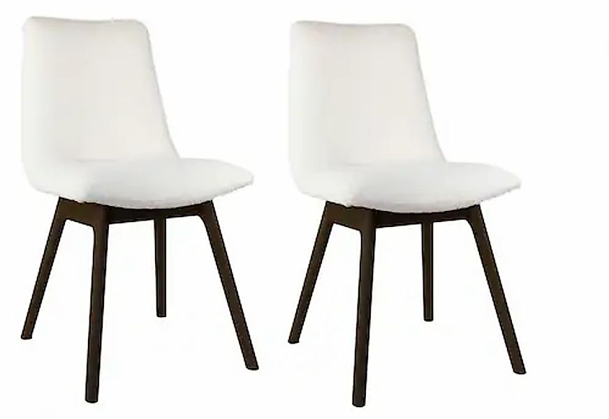 andas Esszimmerstuhl »Ramon«, (Set), 2 St., Struktur grob, mit Massivholzbe günstig online kaufen