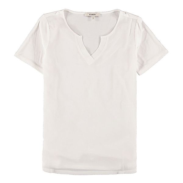 Garcia T-shirt Kurzarm T-shirt L Off White günstig online kaufen