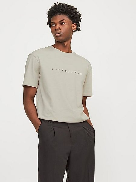 Jack & Jones Rundhalsshirt JJESTAR mit Pigmentprint und Baumwollgefühl mit günstig online kaufen