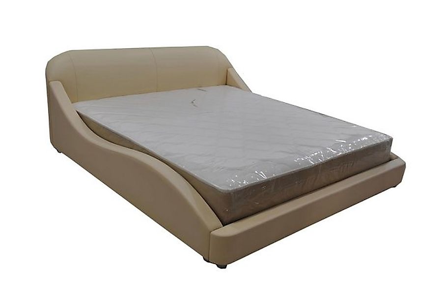 JVmoebel Bett Luxus Bett mit USB Polster Ehe Hotel Moderne Betten Leder (Be günstig online kaufen