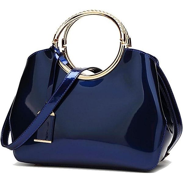 LuxusKollektion Handtasche Damen Handtasche PU-Lackleder Henkeltasche günstig online kaufen