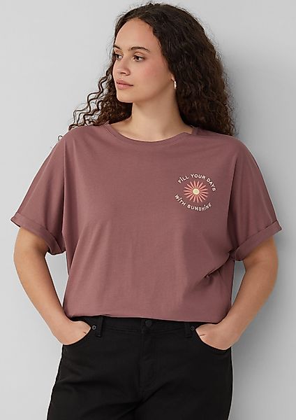 QS Kurzarmshirt T-Shirt (1-tlg) günstig online kaufen