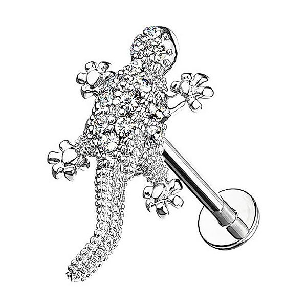 Taffstyle Piercing-Set Piercing Stab Kristall Eidechse günstig online kaufen