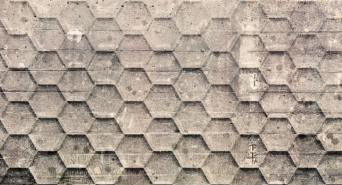 Architects Paper Fototapete »Atelier 47 Honeycomb 2« geometrisch glatt 3D F günstig online kaufen